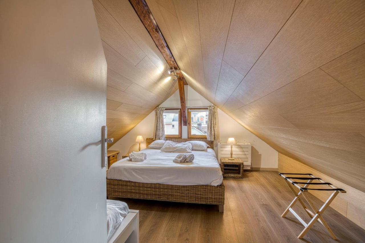 Le Carnot - Mycosyapart, Duplex Coeur De Ville Et Lac, Climatise Annecy Exterior foto